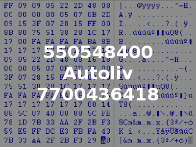 550548400 Autoliv 7700436418