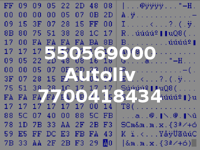 550569000 Autoliv 7700418434
