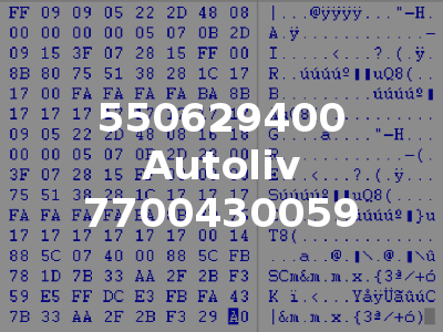 550629400 Autoliv 7700430059