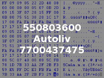 550803600 Autoliv 7700437475