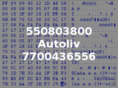 550803800 Autoliv 7700436556