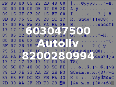 603047500 Autoliv 8200280994