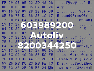 603989200 Autoliv 8200344250