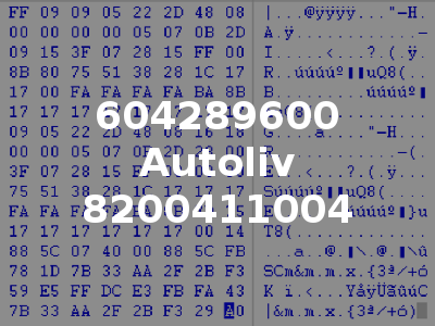 604289600 Autoliv 8200411004