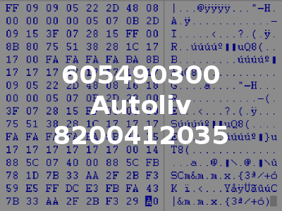 605490300 Autoliv 8200412035