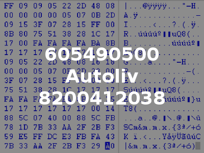 605490500 Autoliv 8200412038