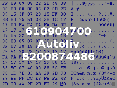610904700 Autoliv 8200874486