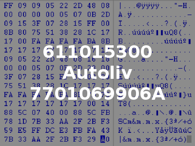 611015300 Autoliv 7701069906A