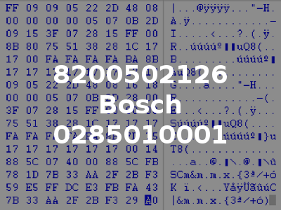 8200502126 Bosch 0285010001
