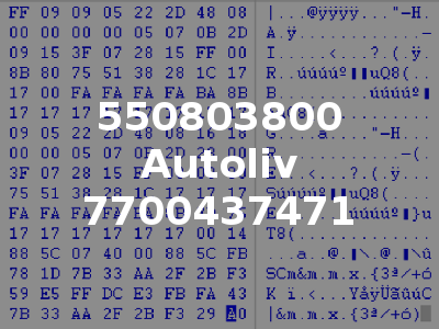 550803800 Autoliv 7700437471