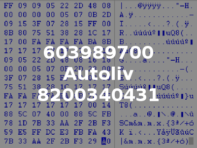 603989700 Autoliv 8200340431