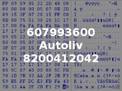 607993600 Autoliv 8200412042