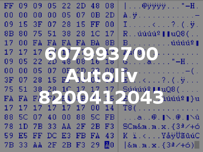 607993700 Autoliv 8200412043