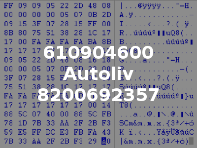 610904600 Autoliv 8200692357