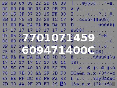 7701071459 609471400C