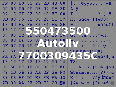 550473500 Autoliv 7700309435C