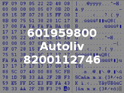 601959800 Autoliv 8200112746