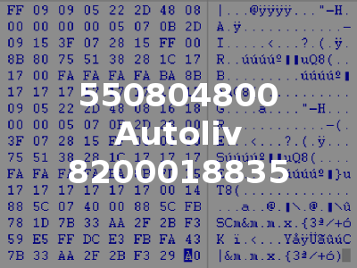 550804800 Autoliv 8200018835