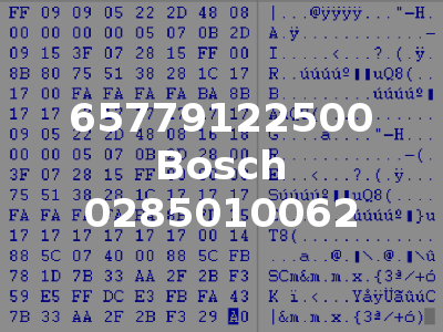 65779122500 Bosch 0285010062