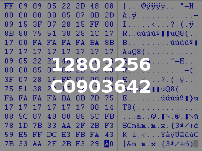 12802256 C0903642