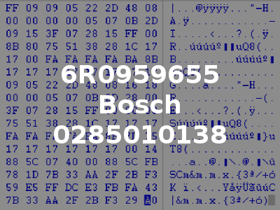 6R0959655 Bosch 0285010138