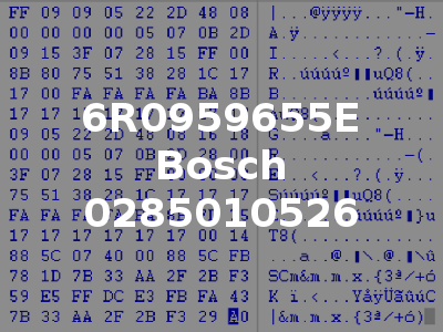 6R0959655E Bosch 0285010526