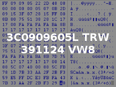 3C0909605L TRW 391124 VW8