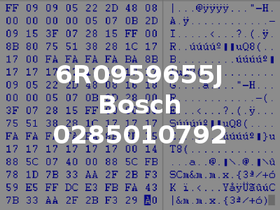 6R0959655J Bosch 0285010792