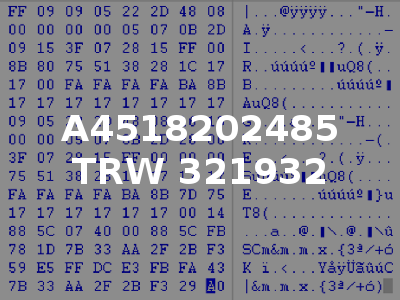 A4518202485 TRW 321932