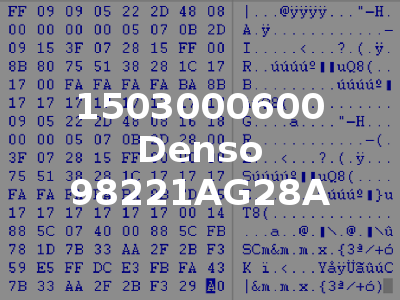 1503000600 Denso 98221AG28A