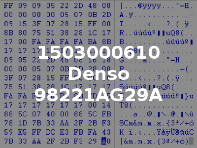 1503000610 Denso 98221AG29A