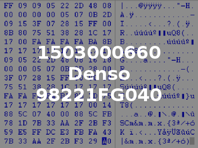 1503000660 Denso 98221FG040