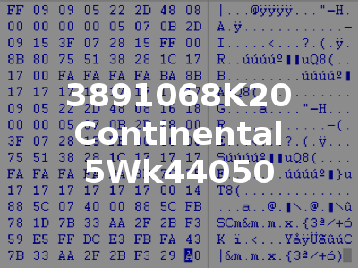 3891068K20 Continental 5Wk44050