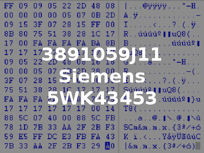 3891059J11 Siemens 5WK43453