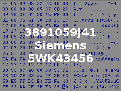 3891059J41 Siemens 5WK43456