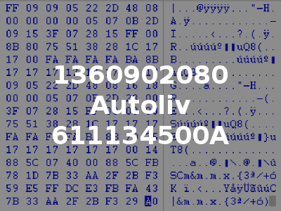 1360902080 Autoliv 611134500A