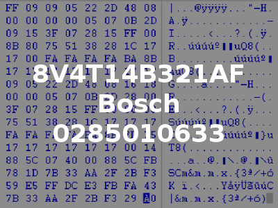 8V4T14B321AF Bosch 0285010633