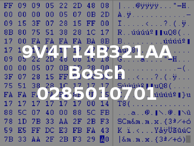 9V4T14B321AA Bosch 0285010701
