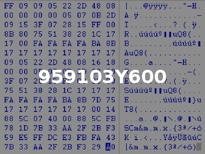959103Y600