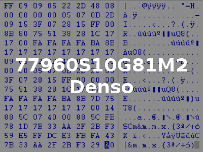 77960S10G81M2 Denso