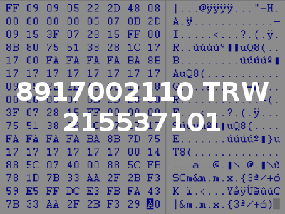 8917002110 TRW 215537101