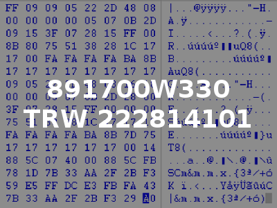 891700W330 TRW 222814101