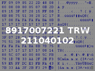 8917007221 TRW 211040102