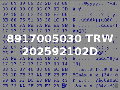 8917005030 TRW 202592102D