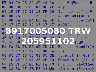 8917005080 TRW 205951102