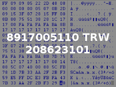 8917005110 TRW 208623101