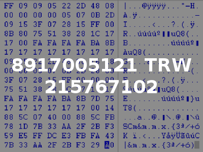 8917005121 TRW 215767102