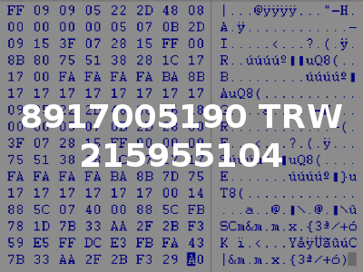 8917005190 TRW 215955104