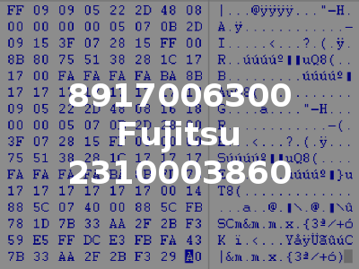 8917006300 Fujitsu 2310003860