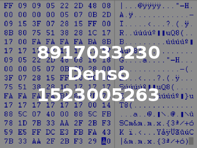 8917033230 Denso 1523005263